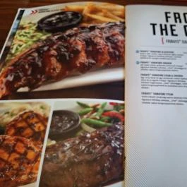 Ribster American Bar & Grill - WestEnd, Budapest - Étlap/itallap