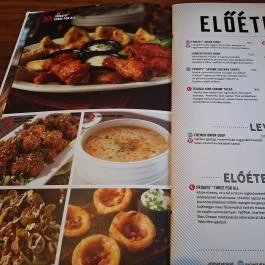 Ribster American Bar & Grill - WestEnd, Budapest - Étlap/itallap