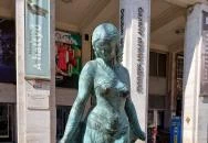 Táncosnő-szobor Budapest