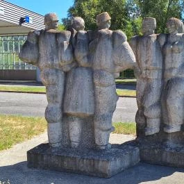 Táncosok Barcs - Külső kép