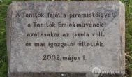 Tanítók emlékműve Jászfényszaru - Egyéb