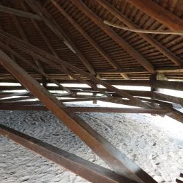 Tarpai szárazmalom Tarpa - Belső