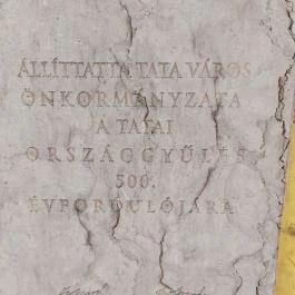 Tatai országgyűlés emlékmű Tata - Egyéb