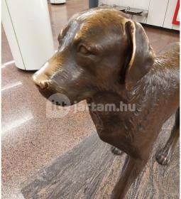 Teiresziász szobor - látássérült & kutyája