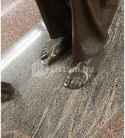 Teiresziász szobor - látássérült & kutyája