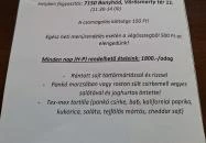 Temegén Étterem Bonyhád