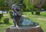 Tihanyi visszhang szobor Tihany