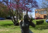 Tihanyi visszhang szobor Tihany