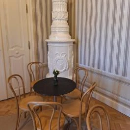 Tisza kastély kávézó, Geszt - Belső