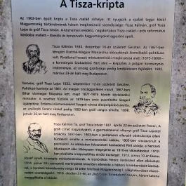 Tisza-kripta, Geszt - Egyéb
