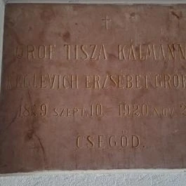 Tisza-kripta, Geszt - Egyéb