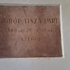 Tisza-kripta, Geszt - Egyéb