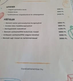 Tisza-tó Étterem & Bár