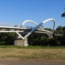 Tiszavirág híd Szolnok - Külső kép