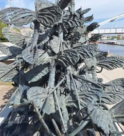 Tiszavirágzás szobor