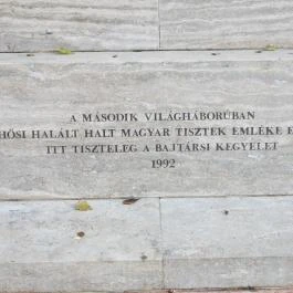 Tiszti hősi emlékmű, Budapest - Egyéb