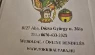 Tök Király Étterem és Pizzéria, Aba