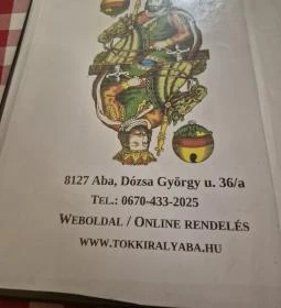 Tök Király Étterem és Pizzéria