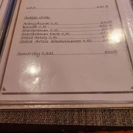 Tökjó Pizzéria Ôrbottyán - Étlap/itallap