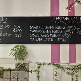 Tortusz cukrászda, Budapest - Étlap/itallap