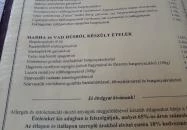 Tóth Vendéglő Révfülöp