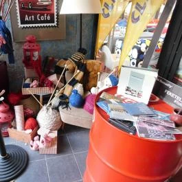 Tranzit Art Café & Bistro Budapest - Belső