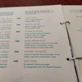 Tranzit Art Café & Bistro Budapest - Étlap/itallap