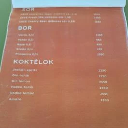 Tranzit by Flow Budapest - Étlap/itallap