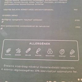 Tranzit by Flow Budapest - Étlap/itallap