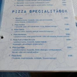 Trattoria da Matteo Szekszárd - Étlap/itallap
