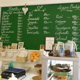 Trillázs Sütide Budapest - Étlap/itallap