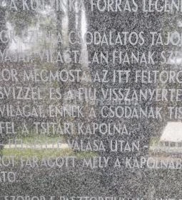 Tsitári forrás – Mária kegyhely