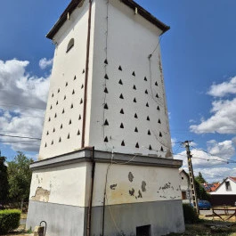Tubus torony, Tiszadob - Külső kép