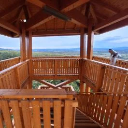 Tücsökdomb kilátó Nemesvita - Belső