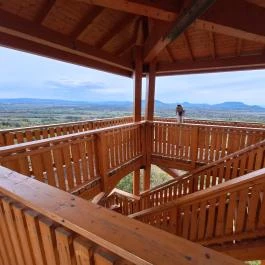 Tücsökdomb kilátó Nemesvita - Belső