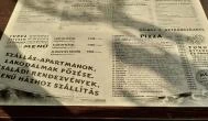 Turul Ételbár Enying - Étlap/itallap