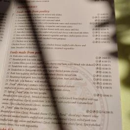 Turul Vendéglő Mezőkövesd - Étlap/itallap