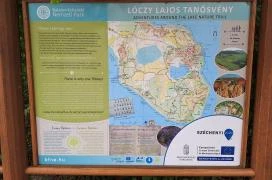 Lóczy Lajos gejzírösvény Tihany