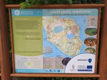 Lóczy Lajos gejzírösvény Tihany