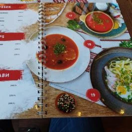 Ukrán Udvar Budapest - Étlap/itallap