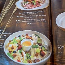 Ukrán Udvar Budapest - Étlap/itallap