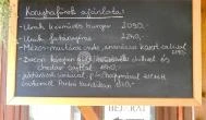 Urak Asztala Vendéglő Tahitótfalu - Étlap/itallap