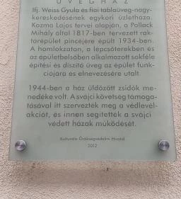 Üvegház Carl Lutz Emlékszoba