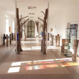 Üvegkiállítás Hosszúhetény - Belső