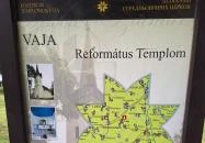 Vajai református templom Vaja