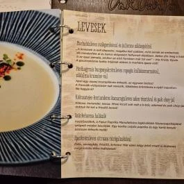 Vakvarjú Csónakház Budapest - Étlap/itallap