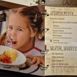 Vakvarjú Csónakház Budapest - Étlap/itallap