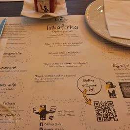 Vakvarjú Vendéglő - Buda Budapest - Étlap/itallap