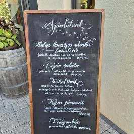 Vakvarjú Vendéglő - Buda, Budapest - Étlap/itallap