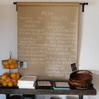 Vánkos Badacsonyörs - Étlap/itallap